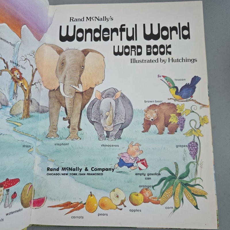 Wonderful World Word Book