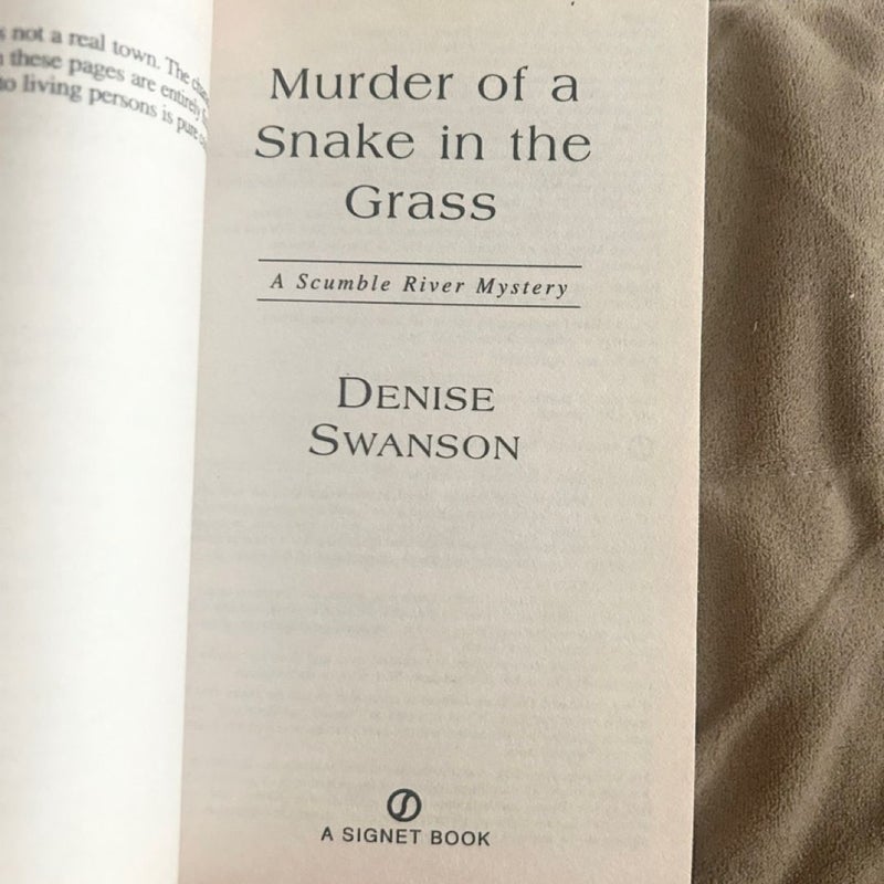 Murder of a Snake in the Grass  3720