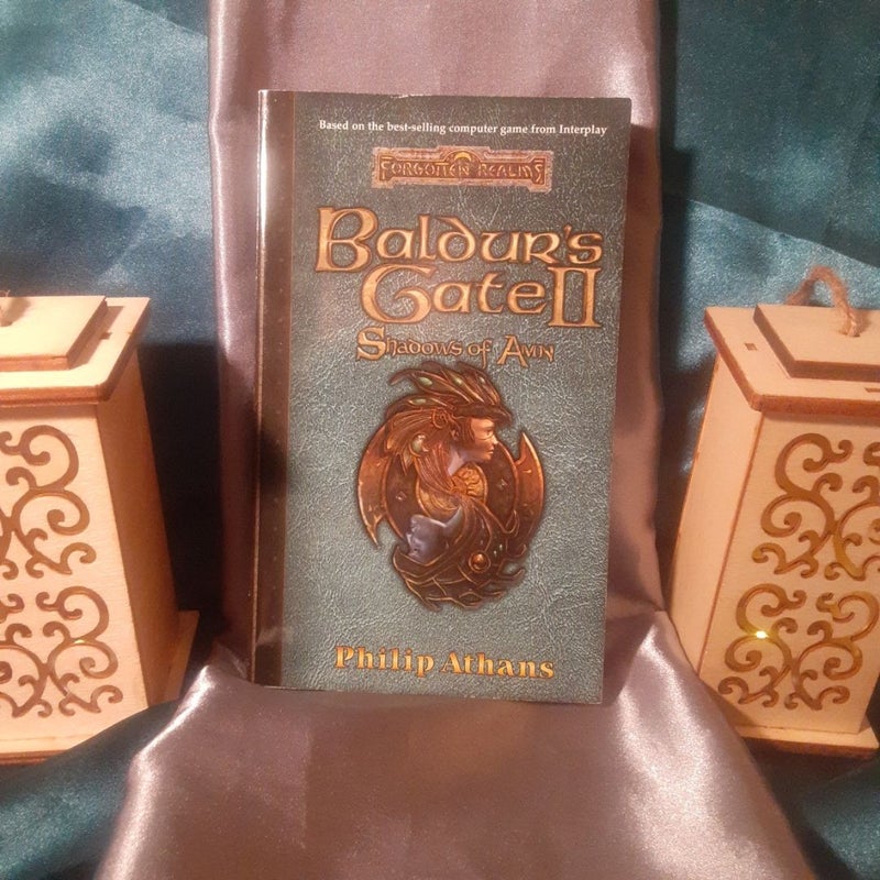 Forgotten Realms Baldur's Gate II: Shadows of Amn novel by Philip Athans