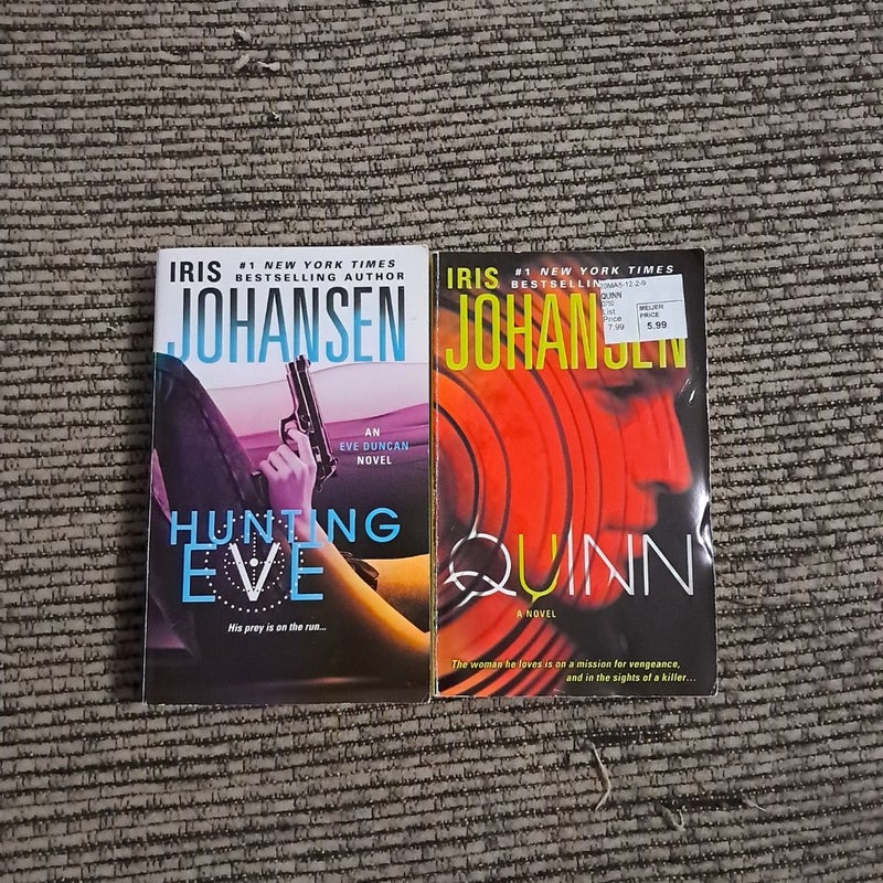 Iris Johansen Bundle of 2 Paperbacks 