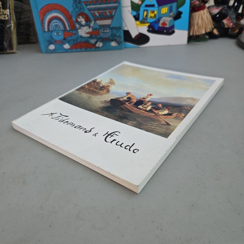 Adolph Tidemand & Hans Fredrik Gude Art Catalog Book