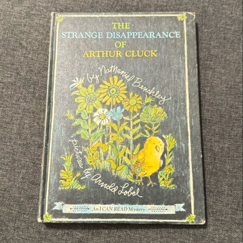 Vintage The Strange Disapperance of Arthur Cluck