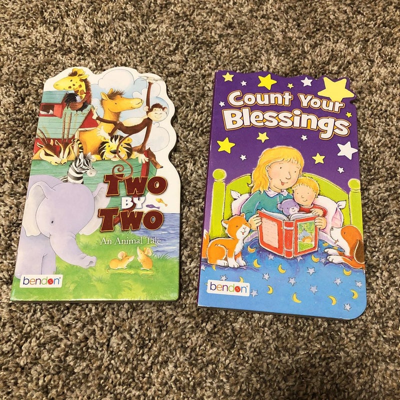 Set of 2 Christian Kids Board Books