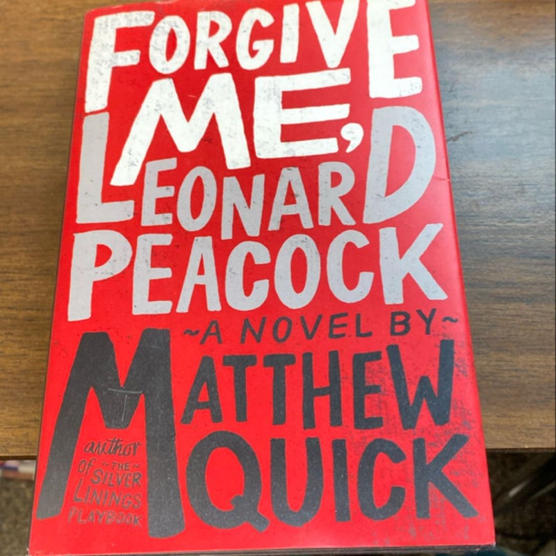 Forgive Me, Leonard Peacock