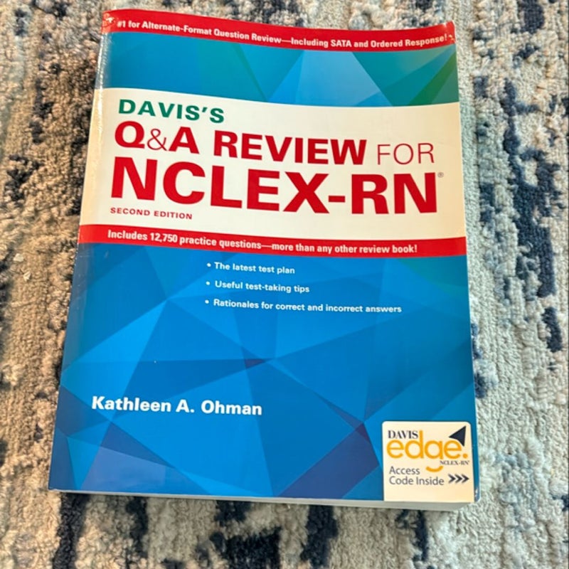 Davis's Q&a Review for NCLEX-Rn (R), 2e