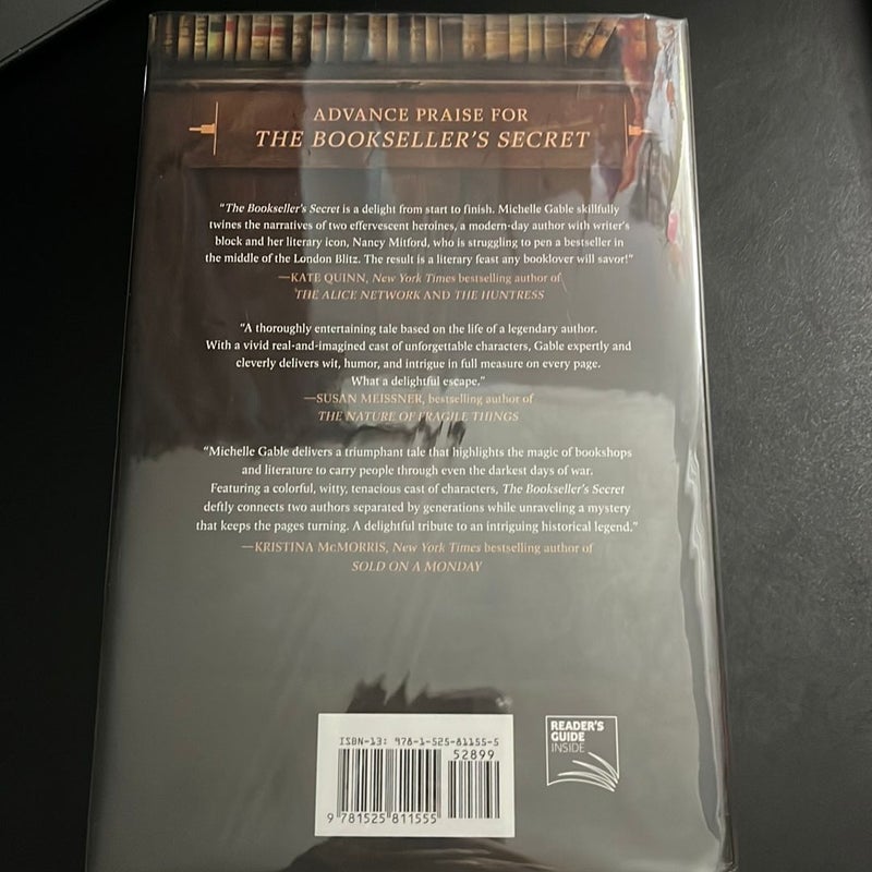 SIGNED first print The Bookseller's Secret