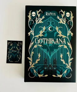 Bookish Box Darkly Gothikana RuNyx Hardcover New