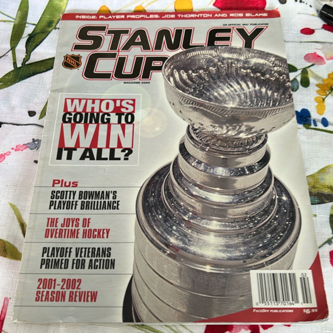 NHL Stanley Cup Magazine 2002