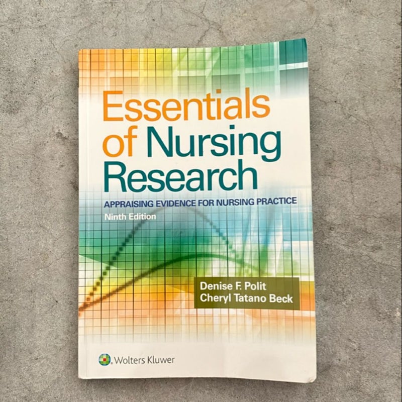 Essentials of Nursing Research