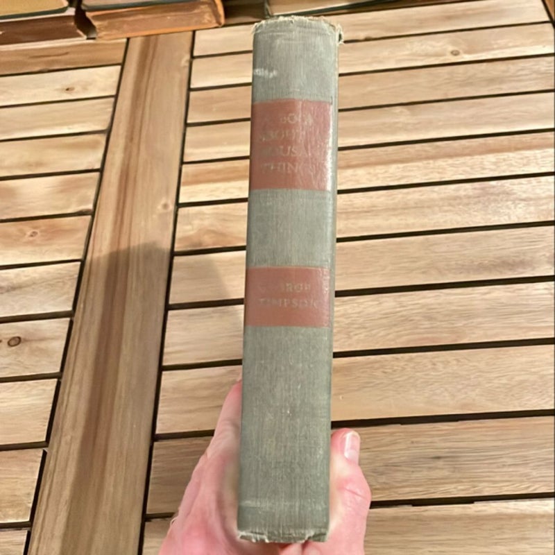 A Book About a Thousand Things (1946)