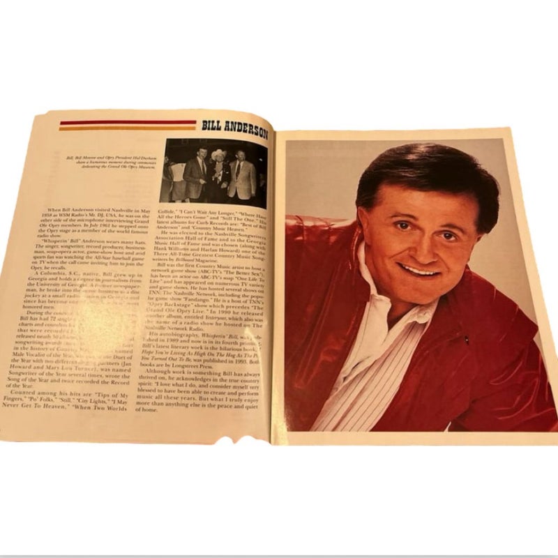 Grand Ole Opry Picture-History Book