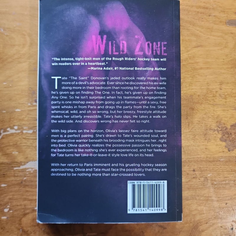 Wild Zone, a Rough Riders Hockey Novel