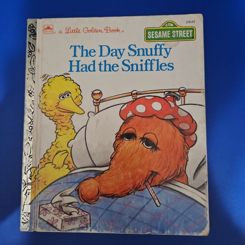 Sesame Street The Day Snuffy Had Sniffles