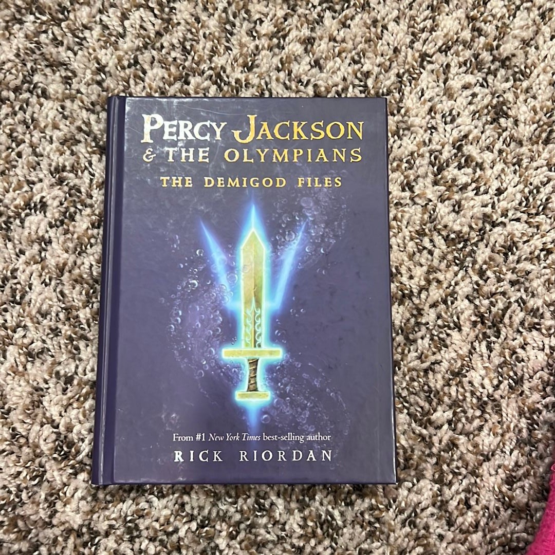 Percy Jackson the Demigod Files by Rick Riordan, Hardcover Pangobooks