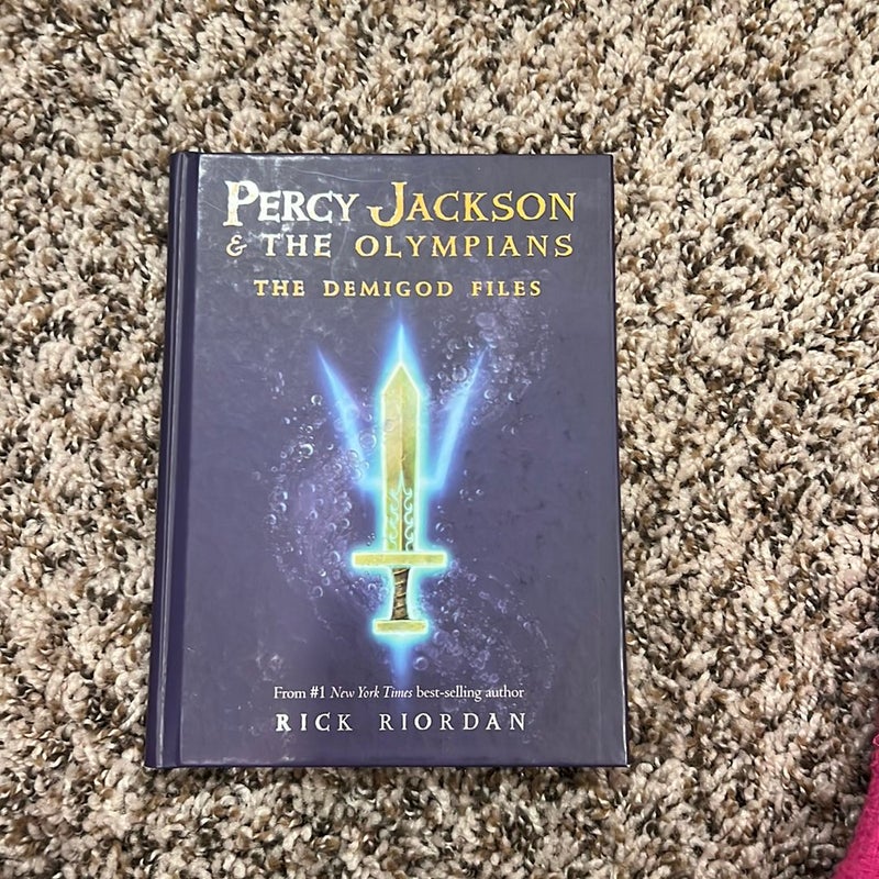 Percy Jackson: the Demigod Files by Rick Riordan, Hardcover | Pangobooks