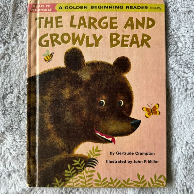 VINTAGE OOP The Large and Growly Bear
