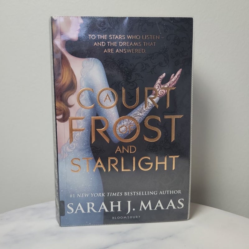 A Court of Frost and Starlight | UK Paperback OOP Out of Print (Ex Library)