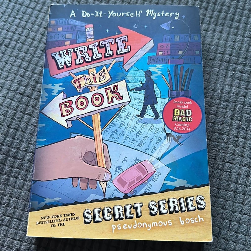 Write This Book: A Do-It-Yourself Mystery
