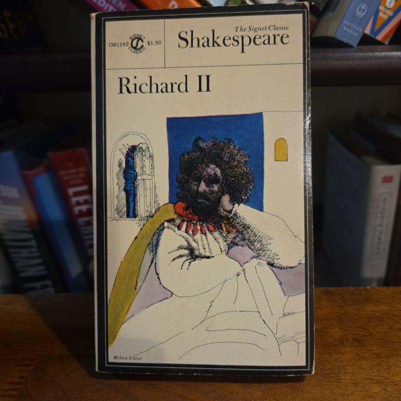 VINTAGE 1963 Richard II AKA The Tragedy of King Richard the Second (Written by William Shakespeare, Edited by Kenneth Muir) *Signet Classic*