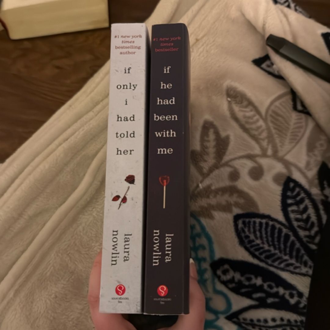 The Best-Selling Series, 2 Books Collection Set. If Only I Had Told Her, If He Had Been with Me by Laura Nowlin