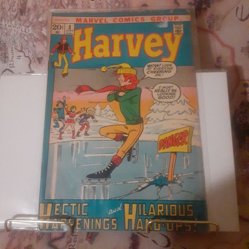 Harvey 3 Marvel Comic book 1972