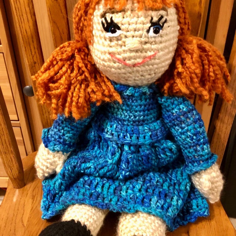 Ms. Frizzle Crochet Doll