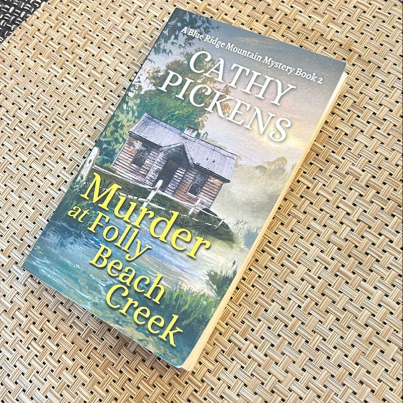 MURDER at FOLLY BEACH CREEK a Blue Ridge Mountain Mystery Book 2