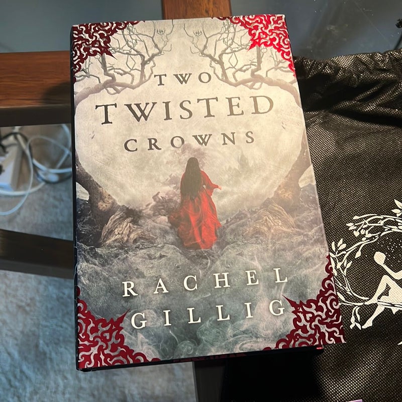 One Dark Window Two Twisted Crowns Fairyloot by Rachel Gillig, Hardcover Pangobooks
