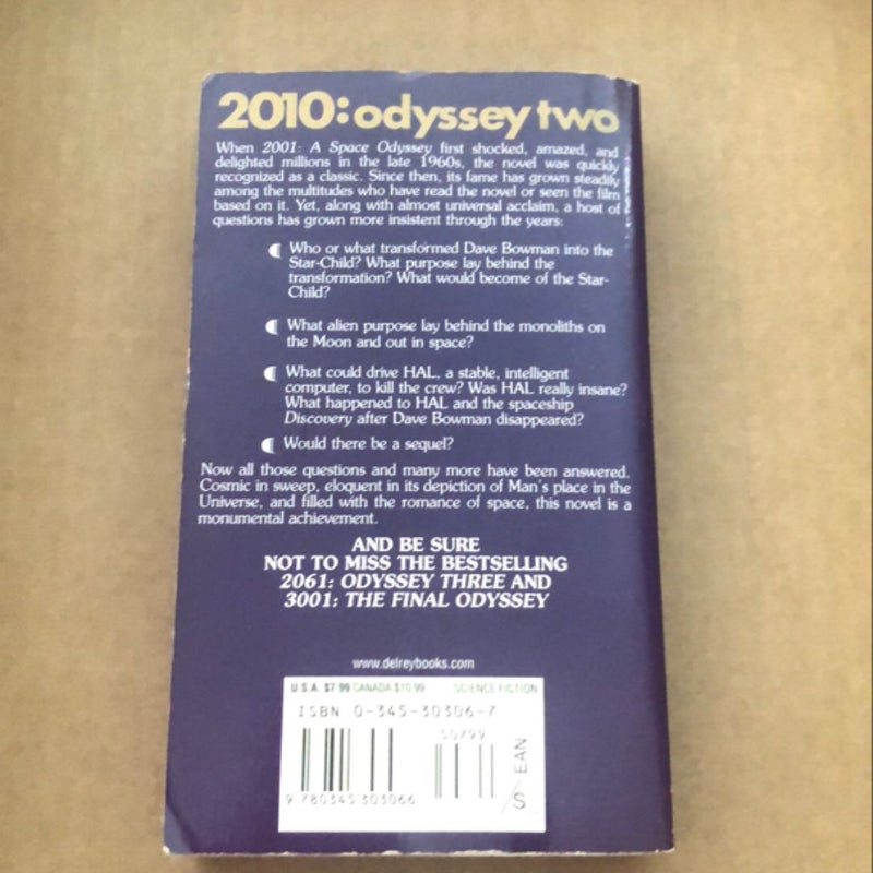 2001: a Space Odyssey -2010 odyssey 2-2061 Odyssey 3–94