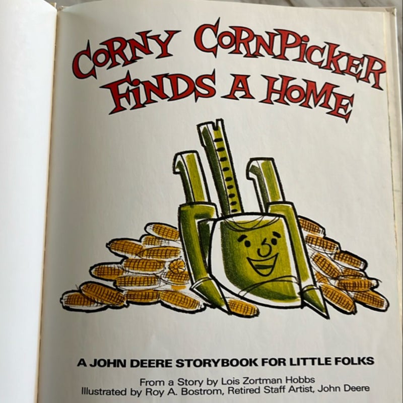 John Deere Corny Cornpicker Finds A Home