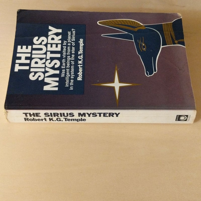 The Sirius Mystery-Signed Copy