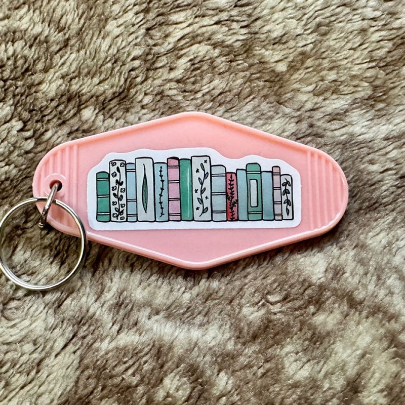 Bookish Keychain