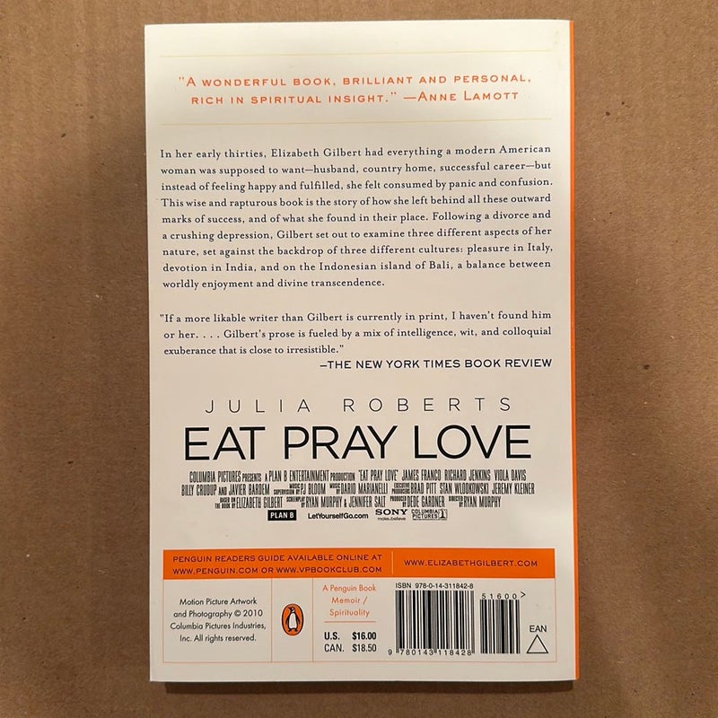 Eat Pray Love