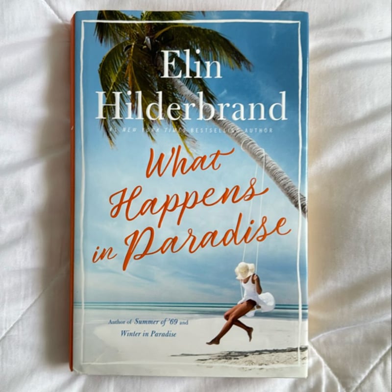What Happens in Paradise by Elin Hilderbrand, Hardcover Pangobooks