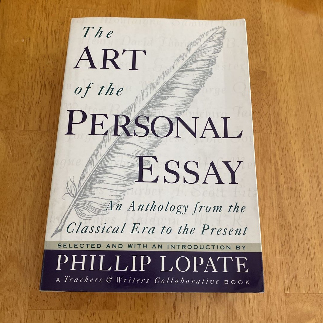 The Art of the Personal Essay