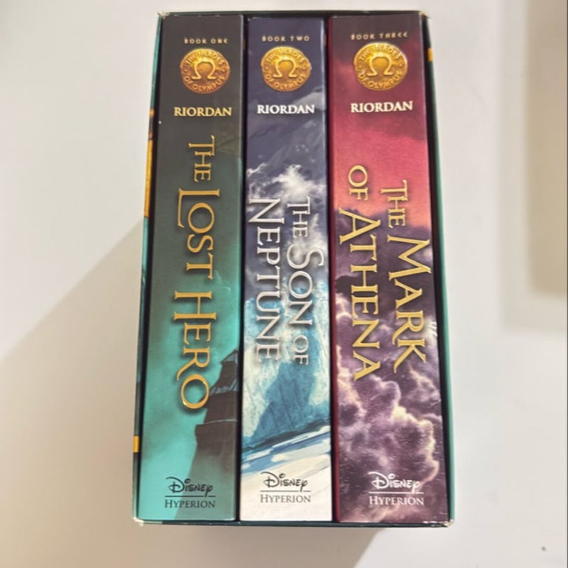 The Heroes of Olympus Paperback 3-Book Boxed Set