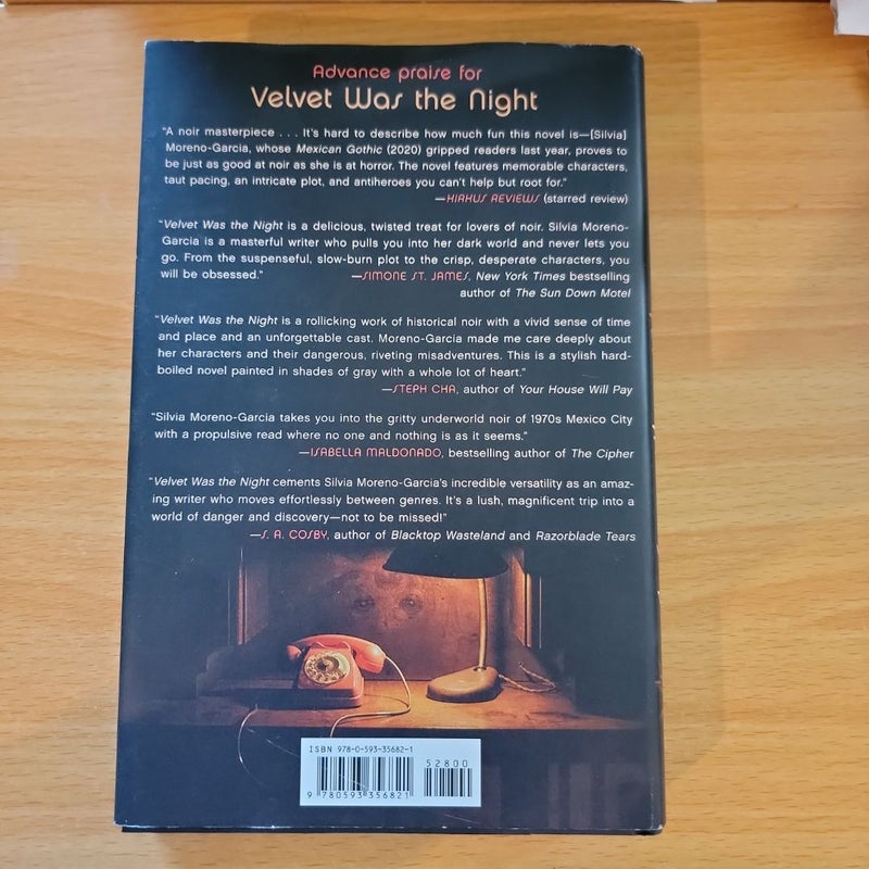 Velvet Was the Night (2021 First Edition)