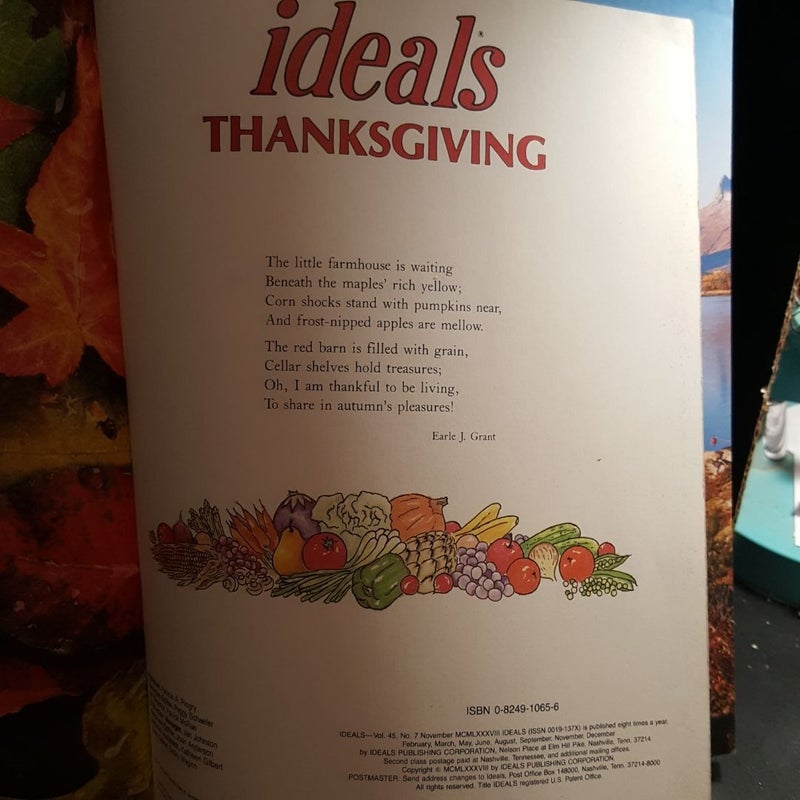 Ideals Thanksgiving