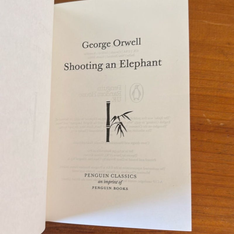 Modern Classics Shooting an Elephant