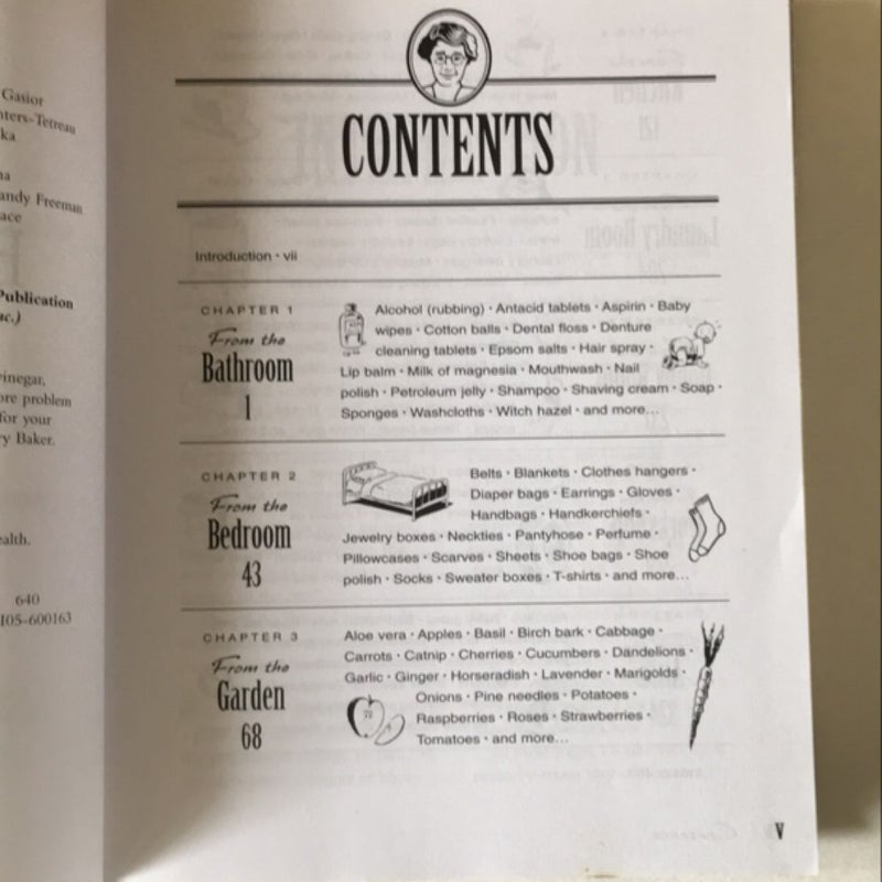 Grandma Putt's Old-Time Vinegar, Garlic, Baking Soda, and 101 More Problem Solvers