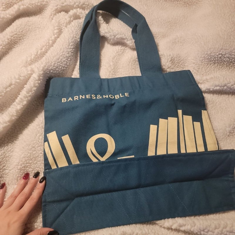 Barnes and Noble Blue Tote