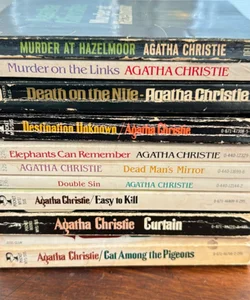 Agatha Christie Vintage Books