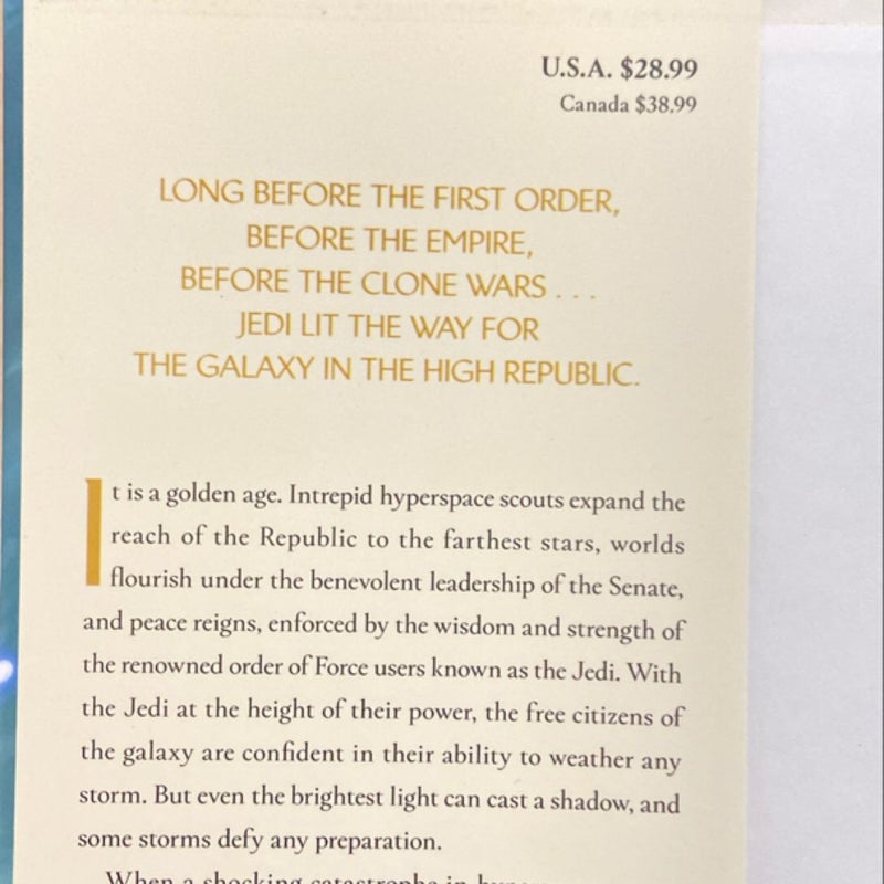 Star Wars The High Republic: Light of the Jedi 