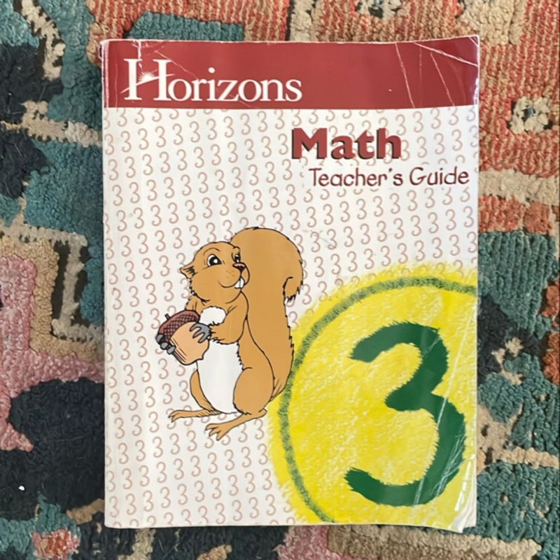 Horizon’s Math Teacher’s Guide 