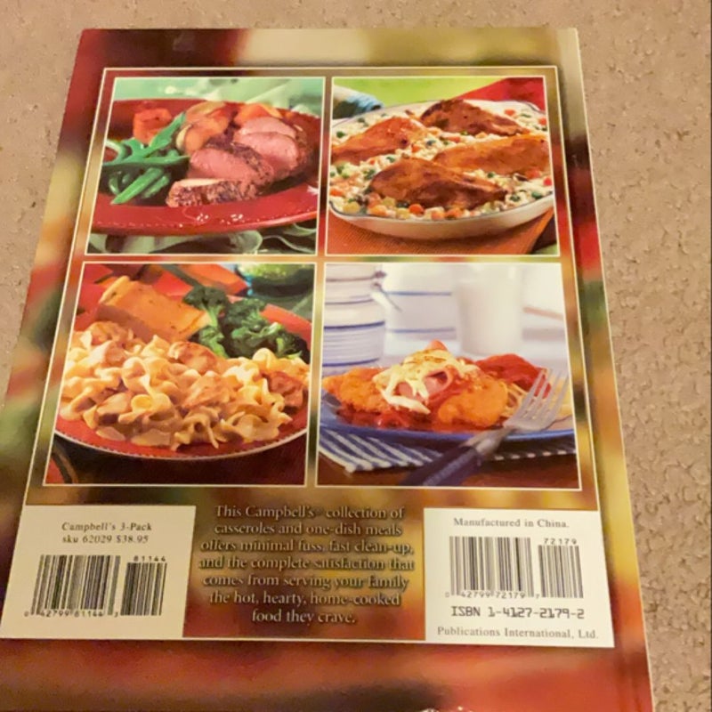 Campbell’s casseroles and one dish meals 