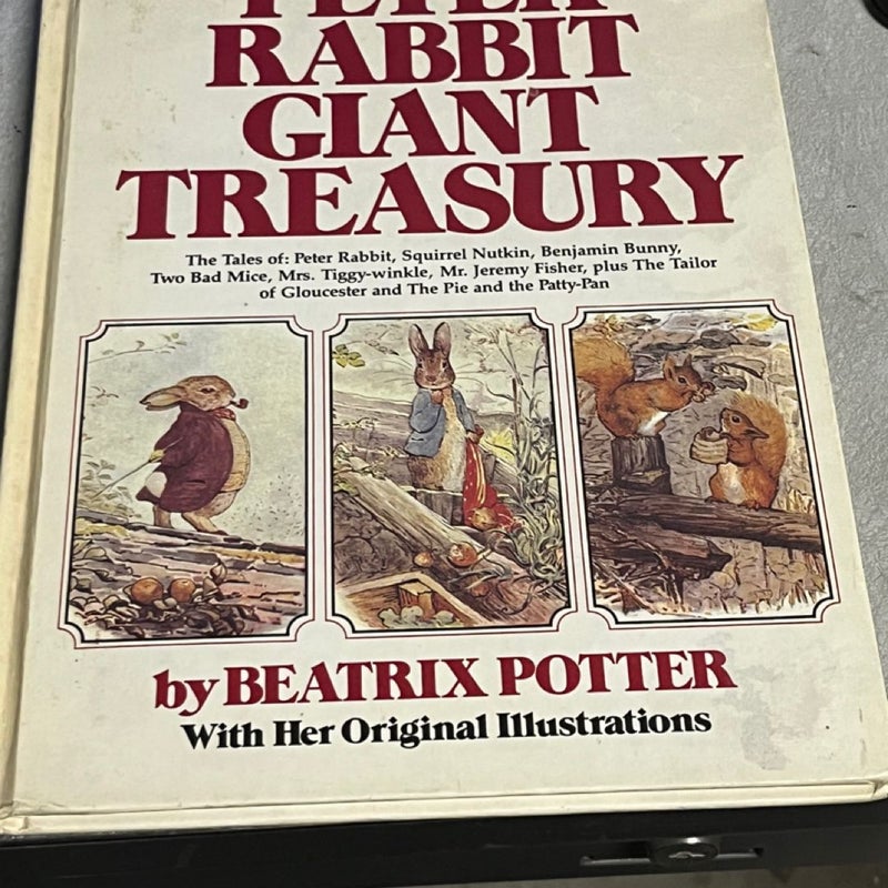 Peter Rabbit Giant Treasury Derrydale Edition 1980