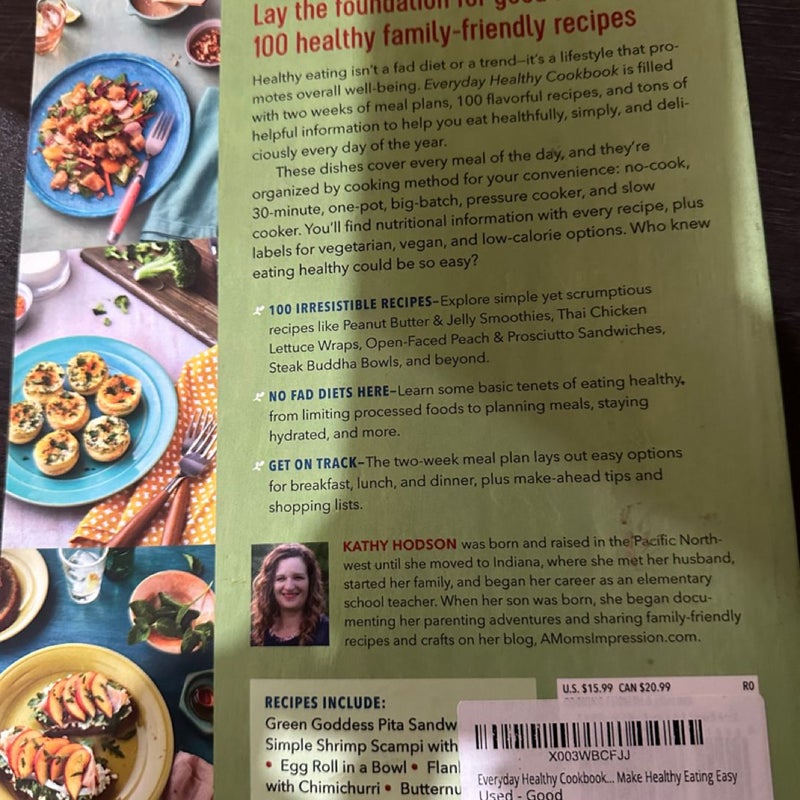 Everyday Healthy Cookbook