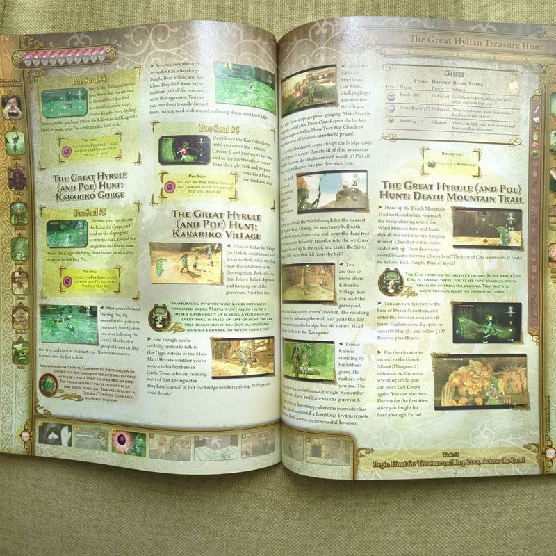 The Legend of Zelda Twilight Princess Wii Version Prima Official Game Guide