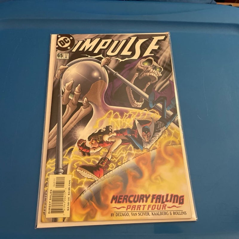 Impulse: “Mercury Falling” #62-66 (2000DC) 