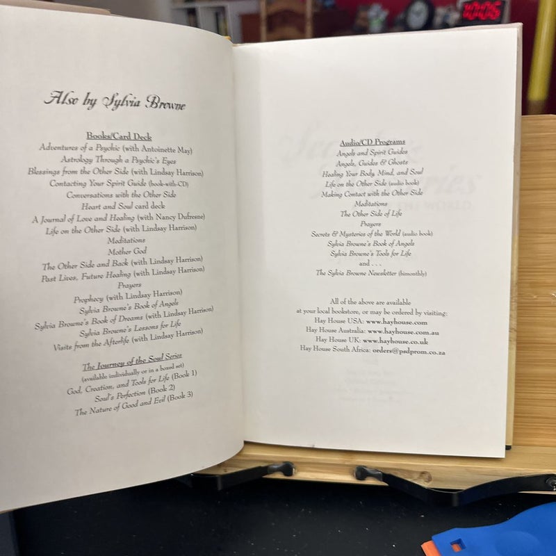 Secrets and Mysteries of the World *** FIRST EDITION by Sylvia 